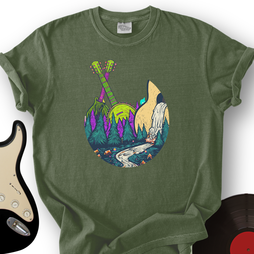 Pickin’ in the Pines T-Shirt product image 7
