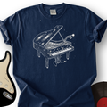 Galaxy Piano T-Shirt product image 1
