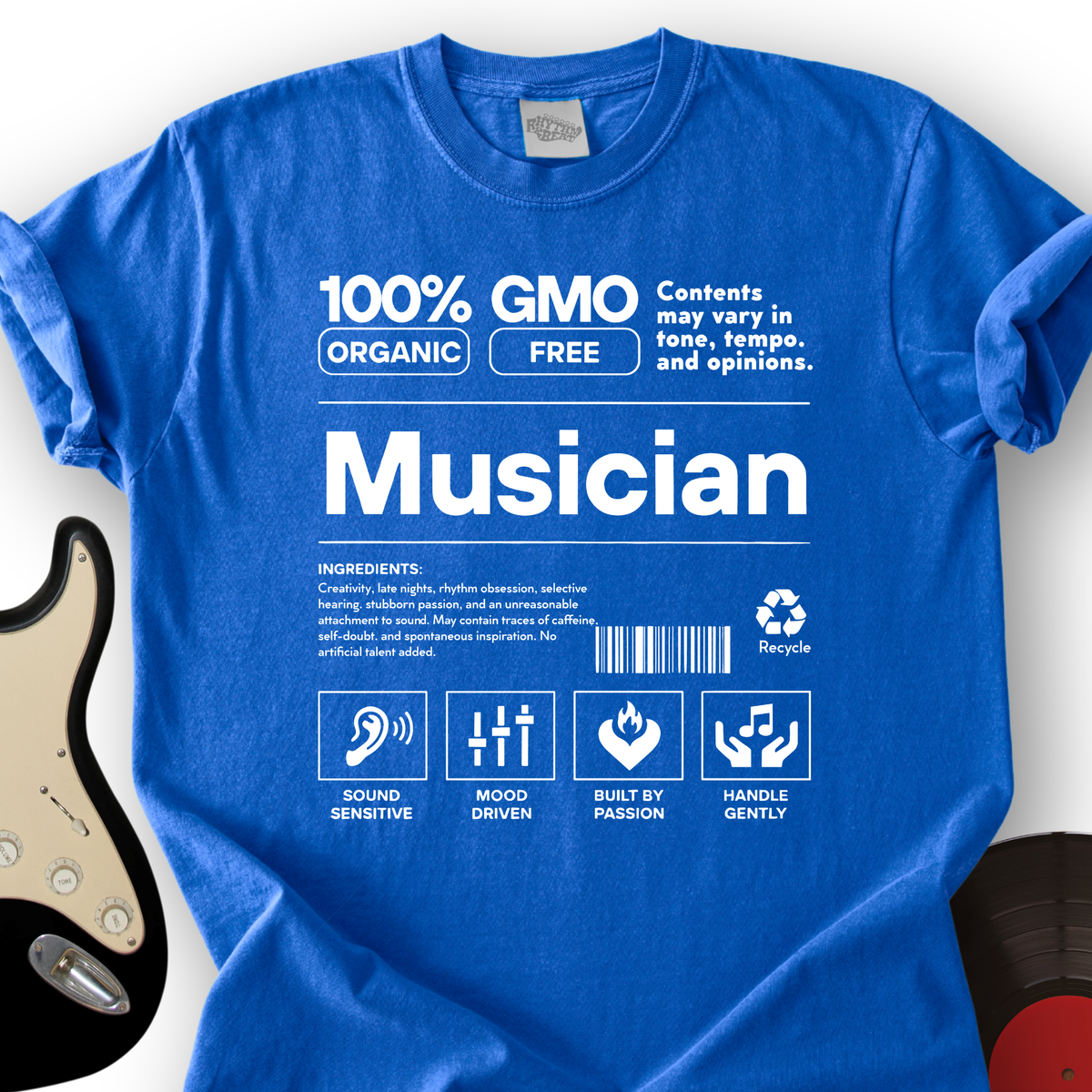 Musician Facts T-Shirt product image 3