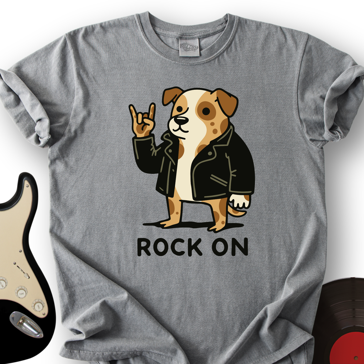 Dog Rock On T-Shirt product image 4