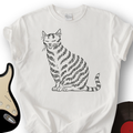 Meow-sic Notes T-Shirt product image 1