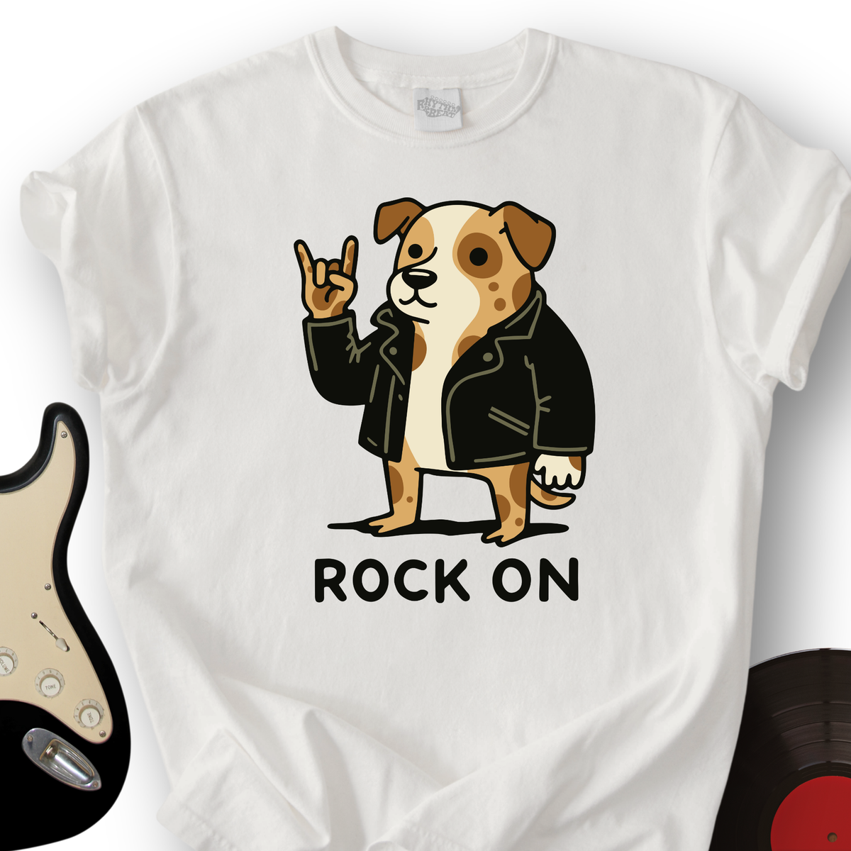 Dog Rock On T-Shirt product image 1