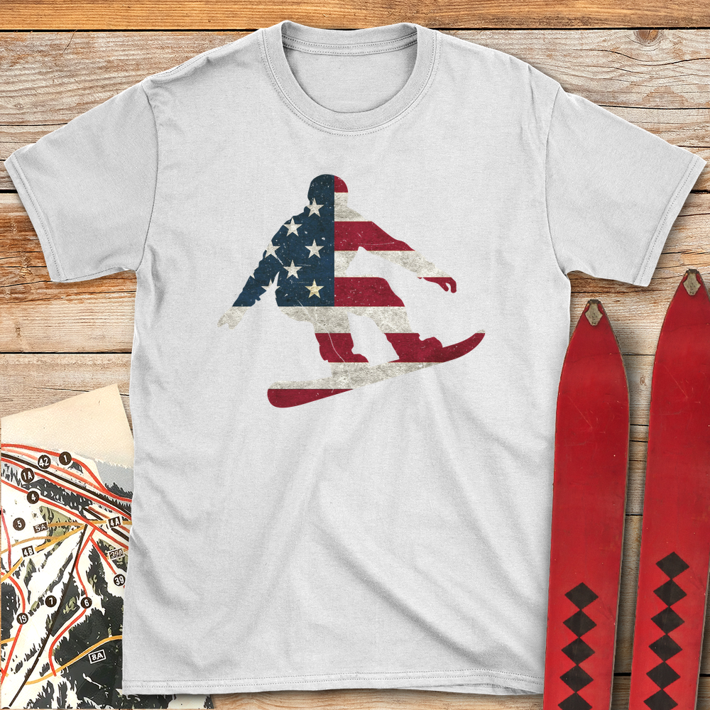 USA Flag Snowboard product image 3