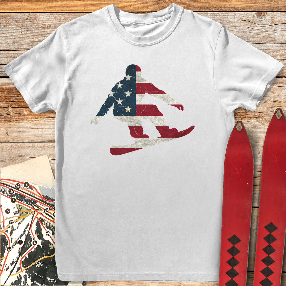 USA Flag Snowboard product image 5