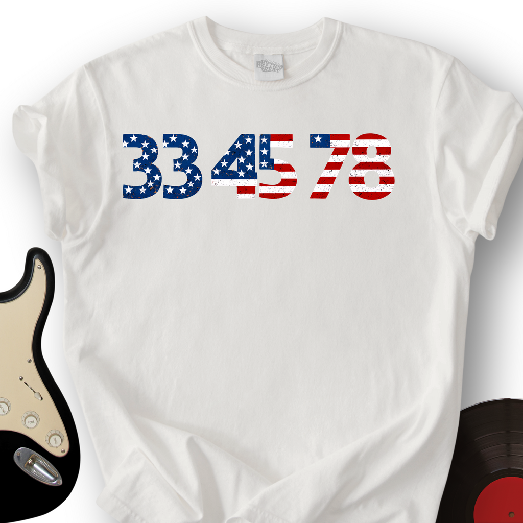USA Turntable T-Shirt product image 7