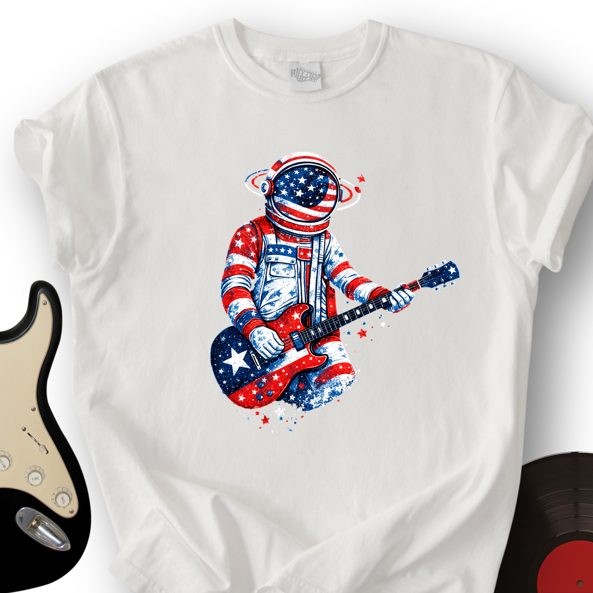 Star-Spangled Frequencies T-Shirt product image 7