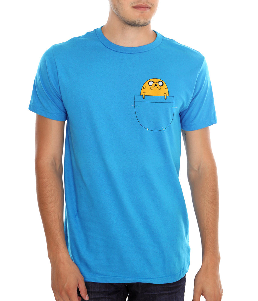 Adventure Time Jake In Pocket T-Shirt product image 1
