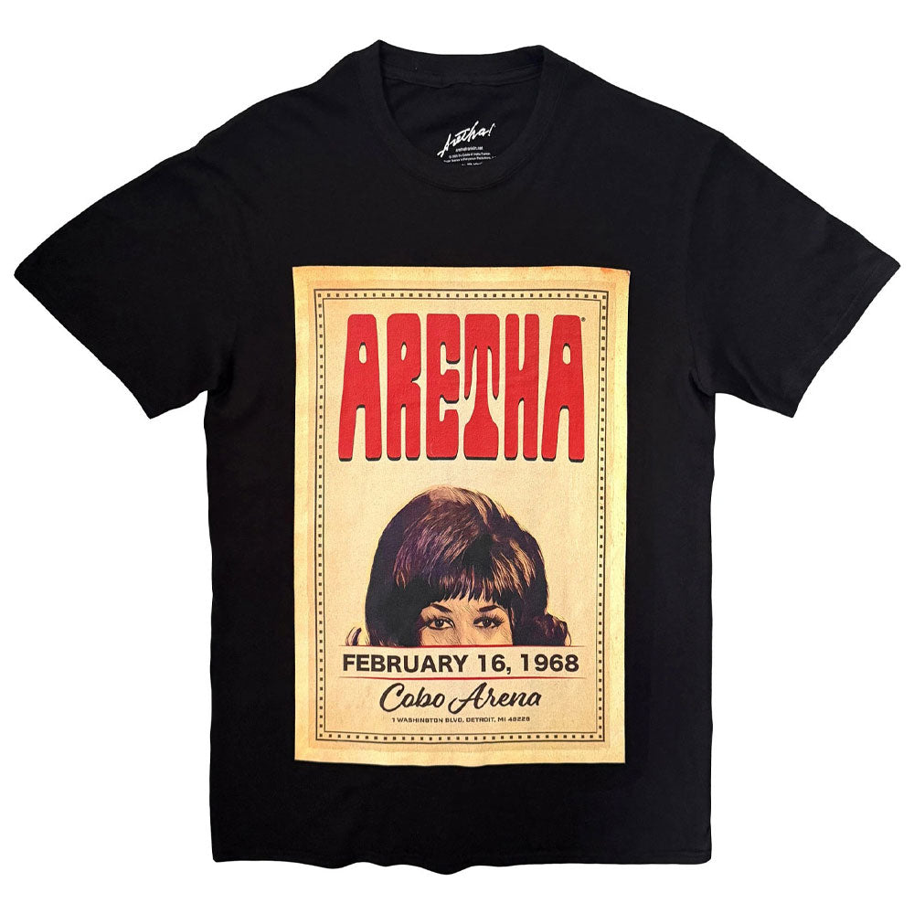Aretha Franklin Cobo Hall T Shirt product image 1