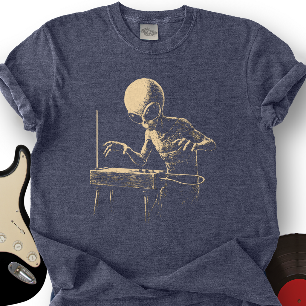 Alien Theremin T-Shirt product image 3