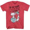 Pinky and the Brain To Do List T-Shirt product image 1