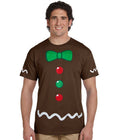 Gingerbread Man Costume Adult T-Shirt product image 1