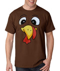 Thanksgiving Turkey Face T-Shirt product image 1