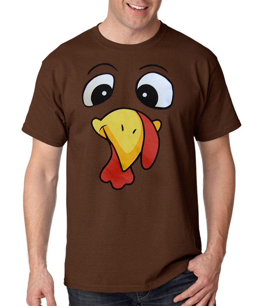 Thanksgiving Turkey Face T-Shirt product image 1