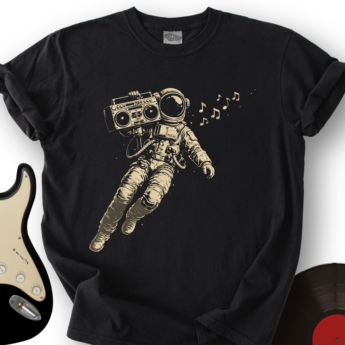 Astronaut Boombox T-Shirt product image 1