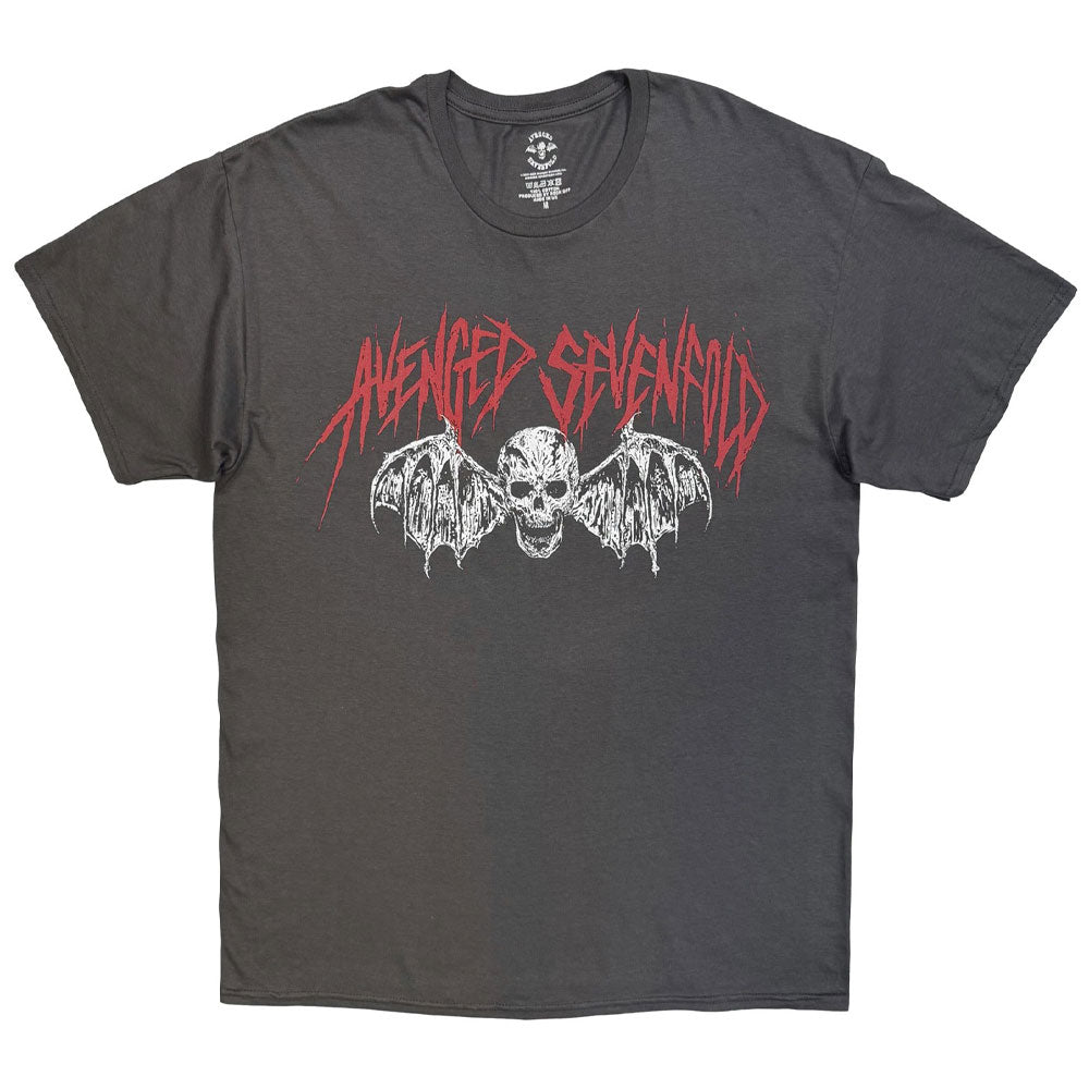 Avenged Sevenfold Skull Bat T Shirt product image 1