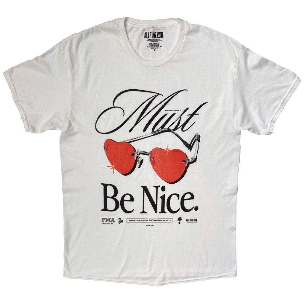 All Time Low Must Be Nice Glasses T Shirt product image 1