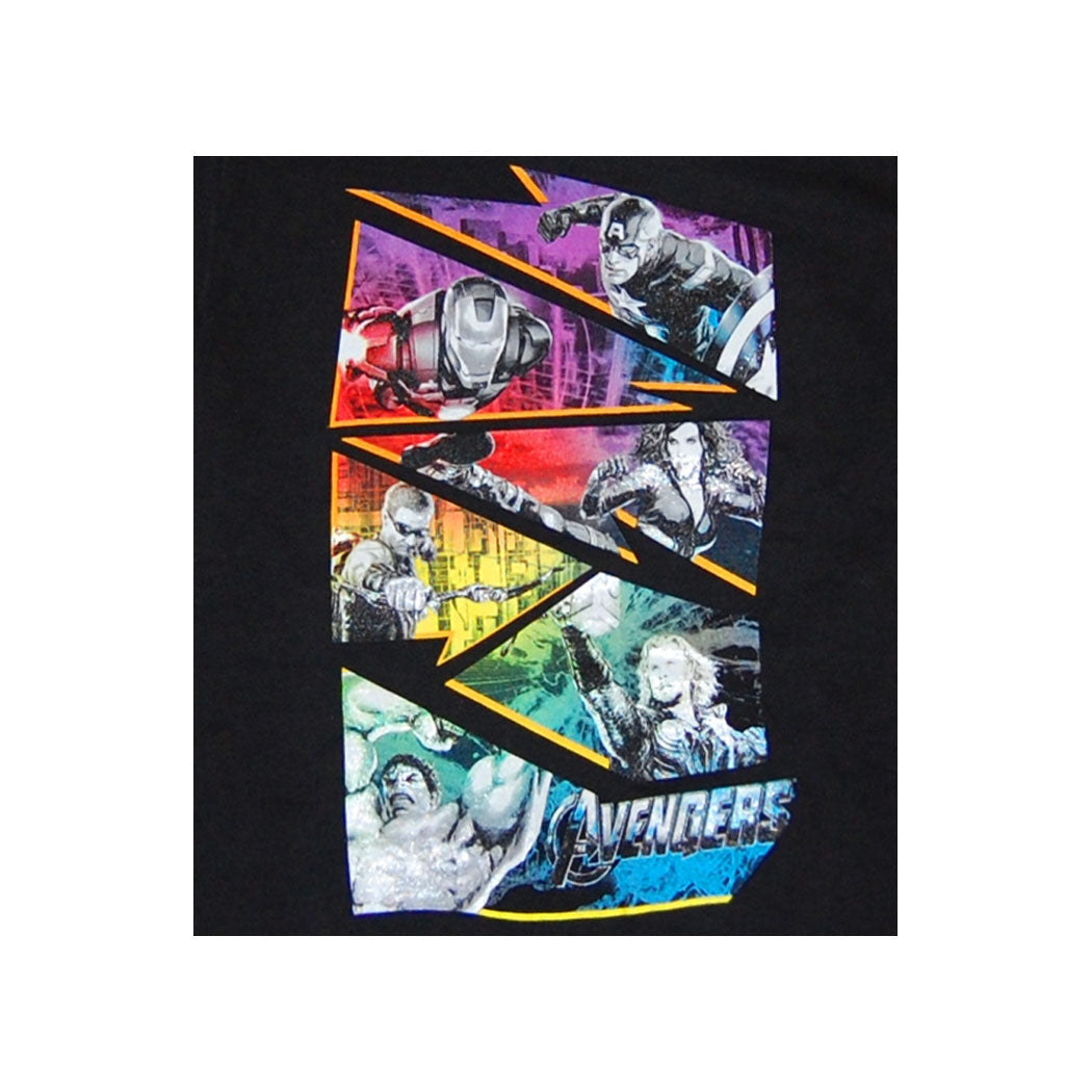 The Avengers Action Panels Youth T-Shirt product image 2