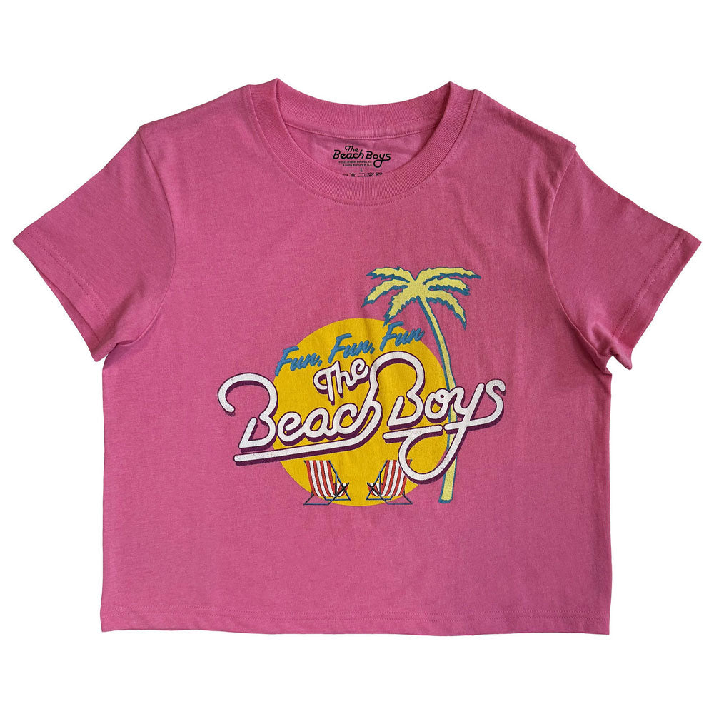 The Beach Boys Fun Crop Top Shirt product image 1