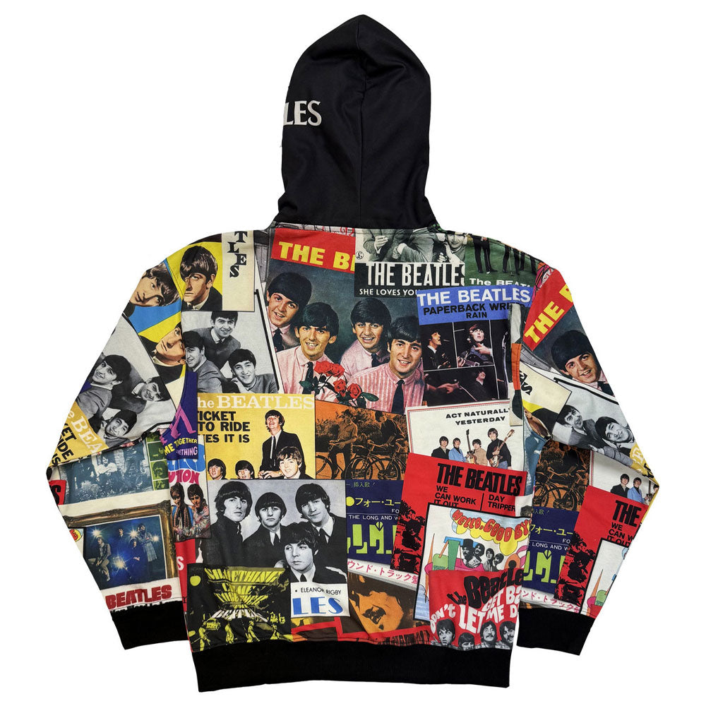 The Beatles Single Covers All Over Print Pullover Hoodie product image 2