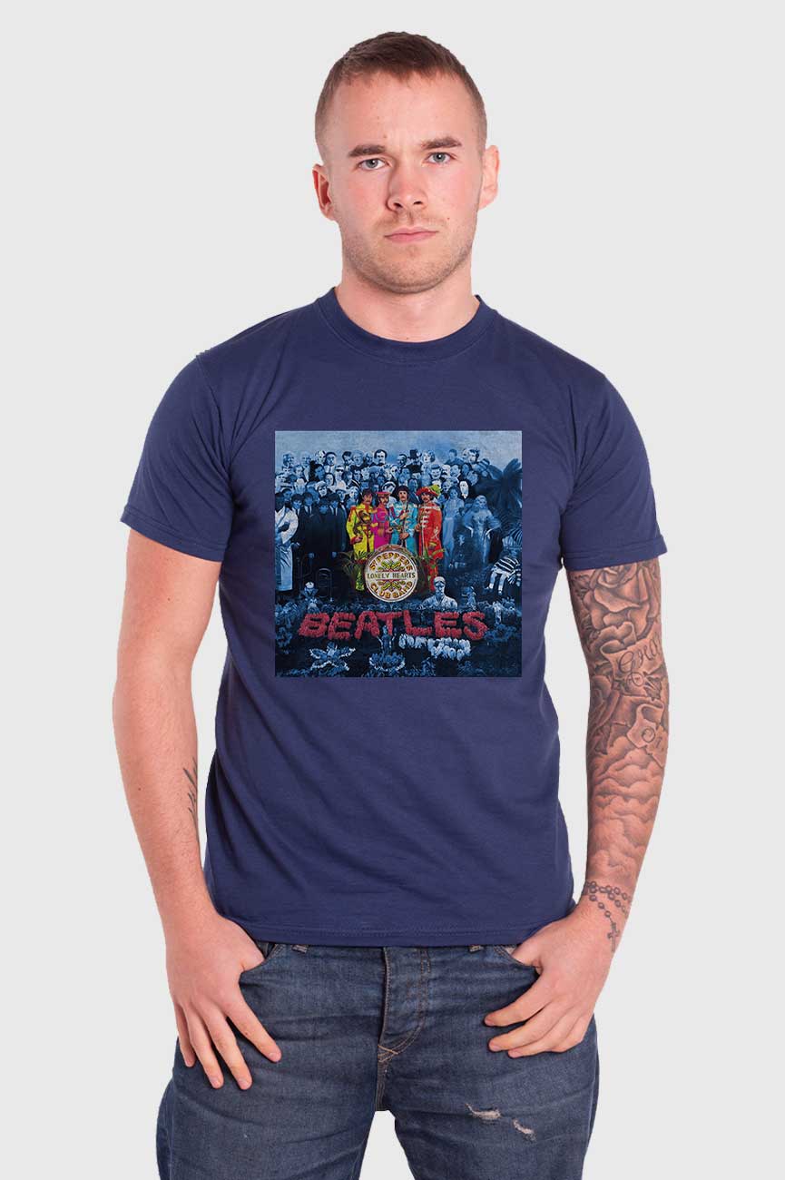 The Beatles Sgt Pepper Album Cover Tint Tee product image 1