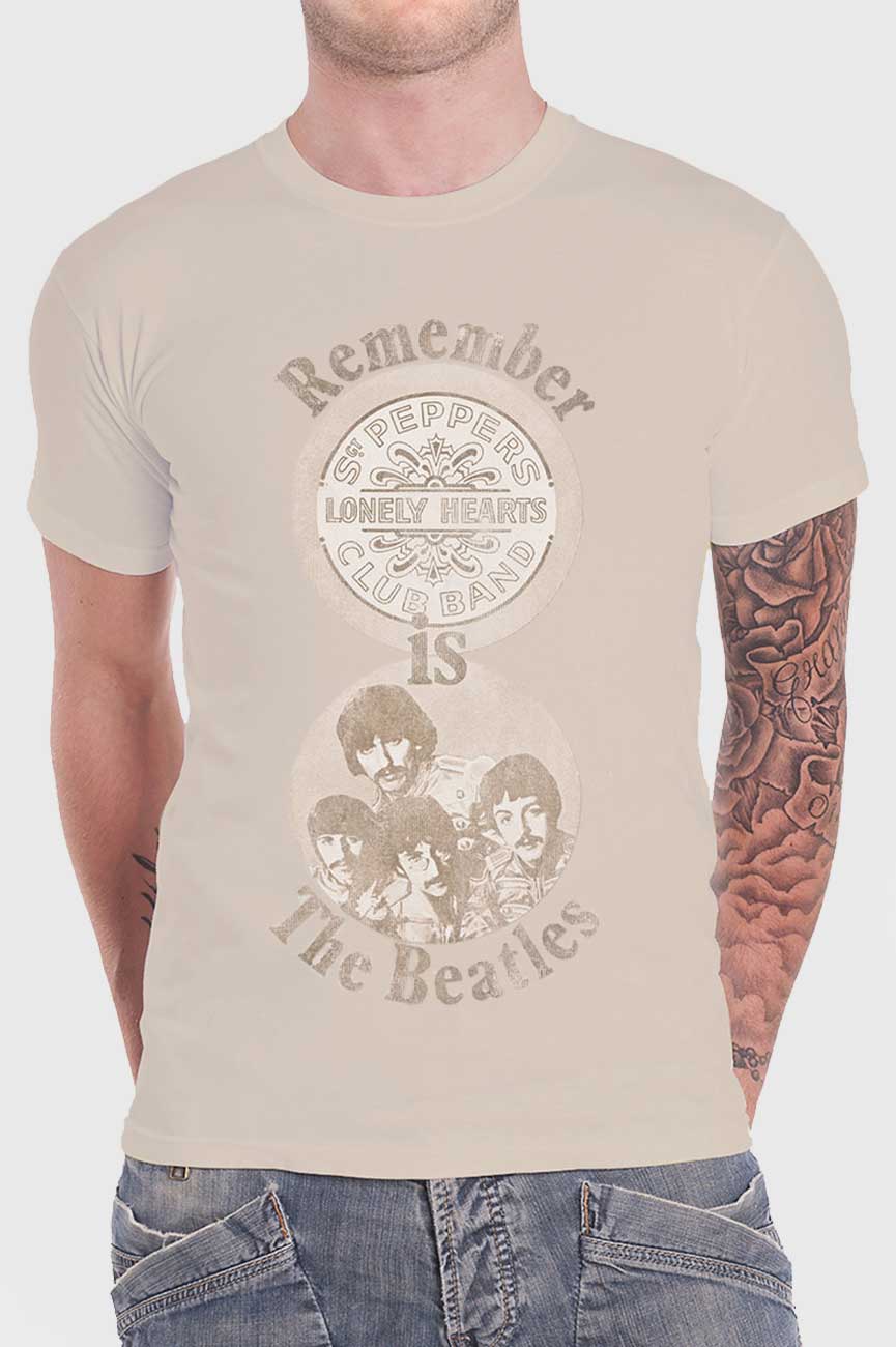 The Beatles Remember Sgt Pepper Lonely Hearts Tee product image 2