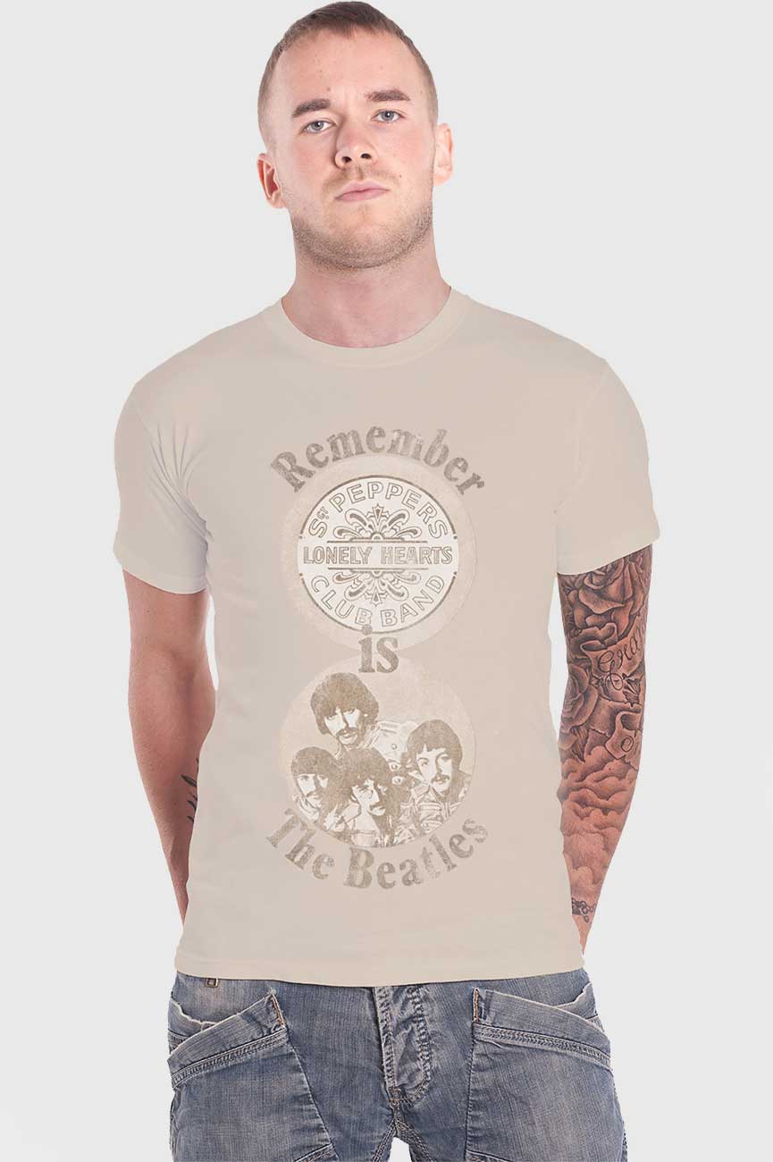 The Beatles Remember Sgt Pepper Lonely Hearts Tee product image 1