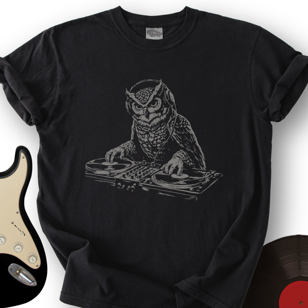 Owl DJ T-Shirt product image 2
