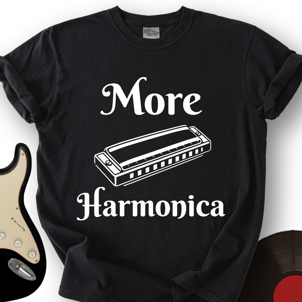 More Harmonica T-Shirt product image 2