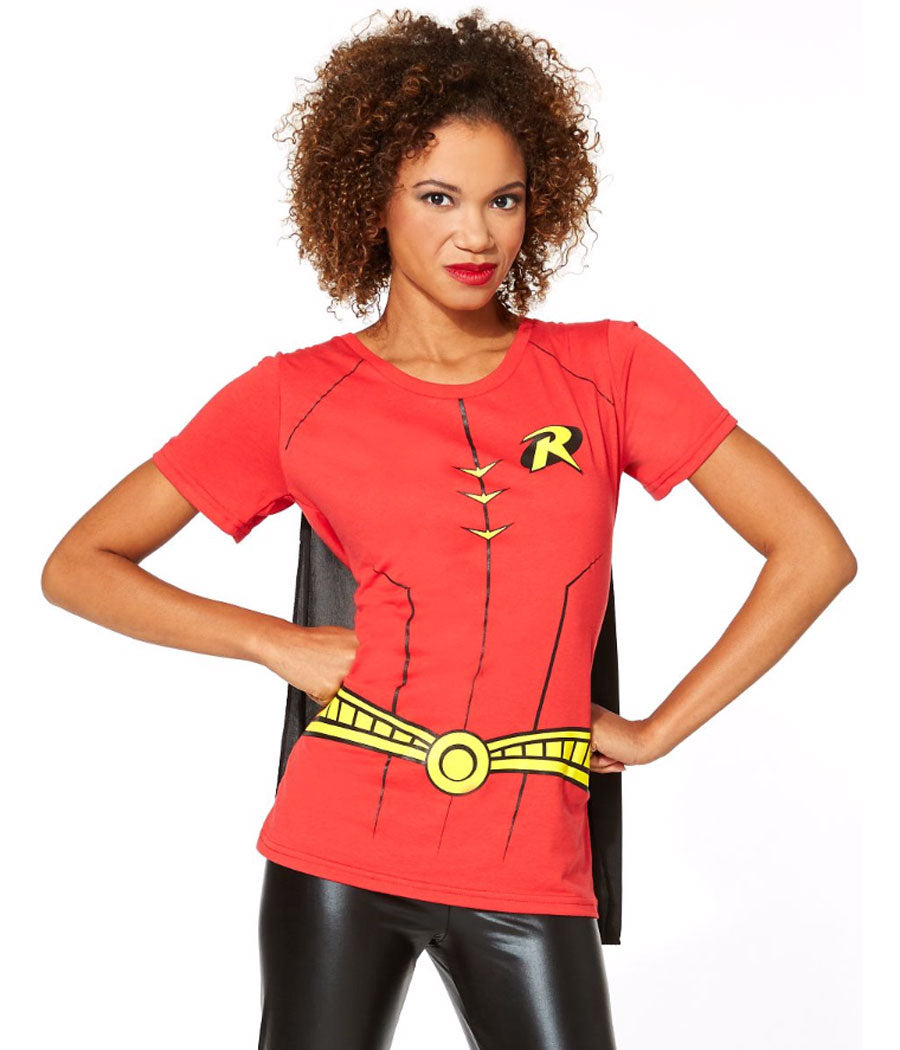 Robin Suit Up Cape Junior T-Shirt product image 1