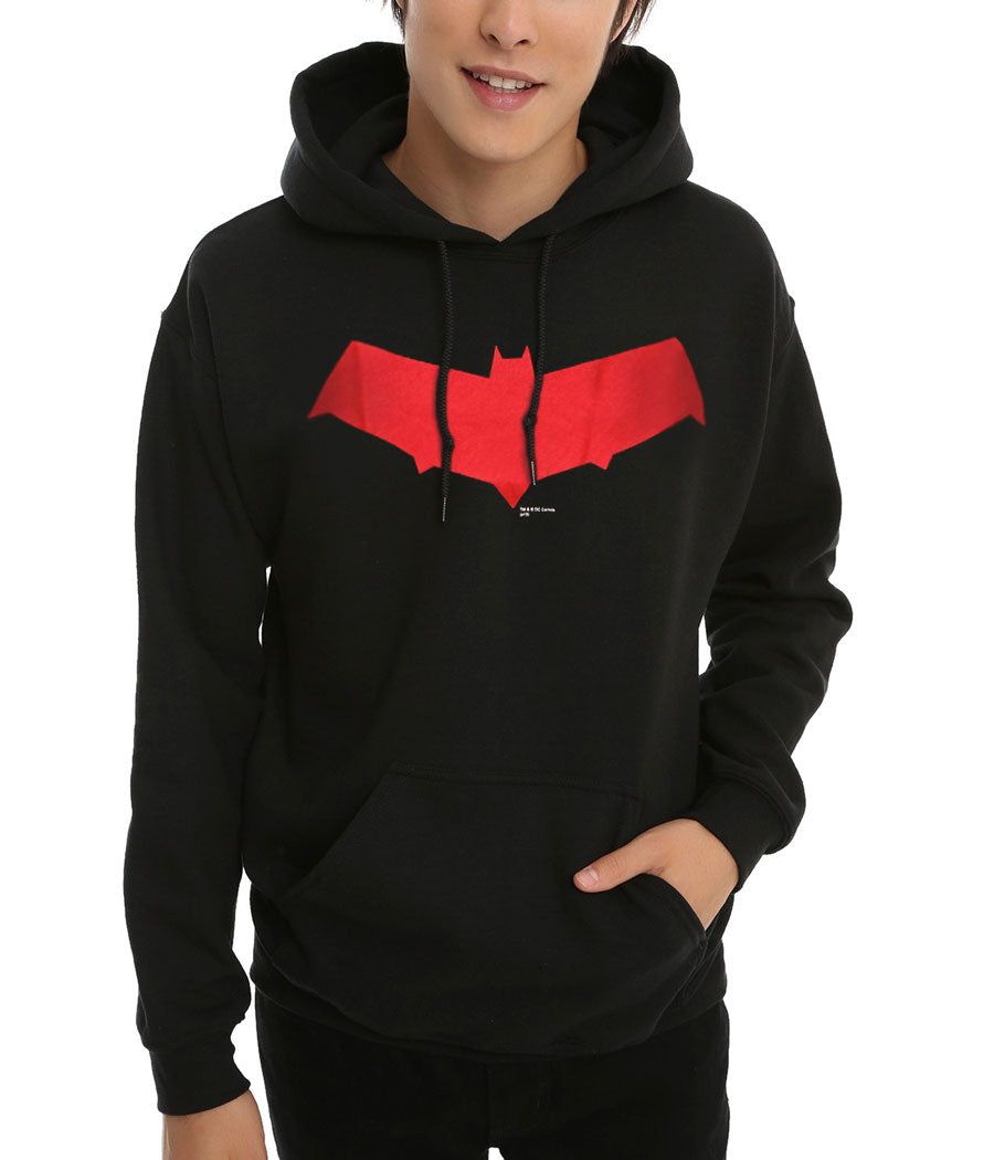 Batman Red Hood Symbol Hoodie product image 1