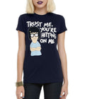 Bob's Burger Tina You're Hitting On Me Junior Women's product image 1
