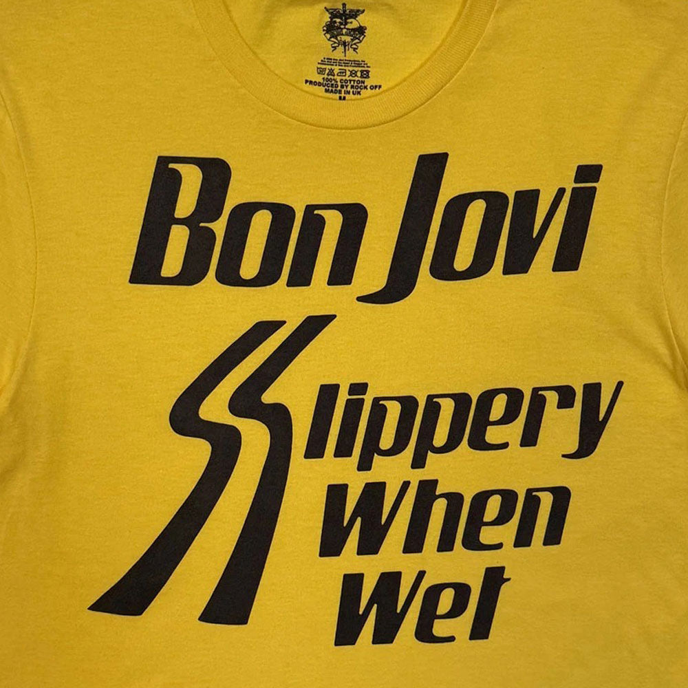 Bon Jovi Slippery When Wet Crop Top product image 2