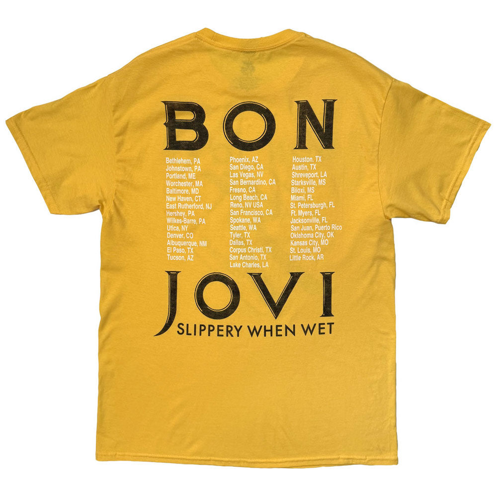 Bon Jovi Tour 87 Road Sign T Shirt product image 2