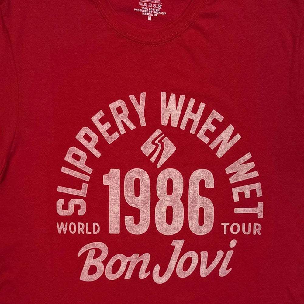 Bon Jovi 1986 World Tour T Shirt product image 2