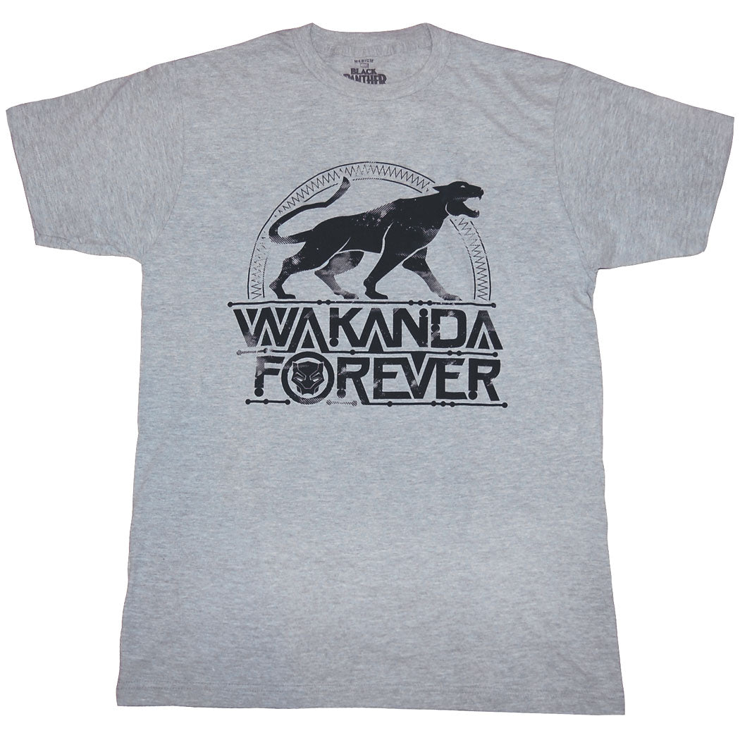 Black Panther Wakanda Forever Distressed T-Shirt product image 1