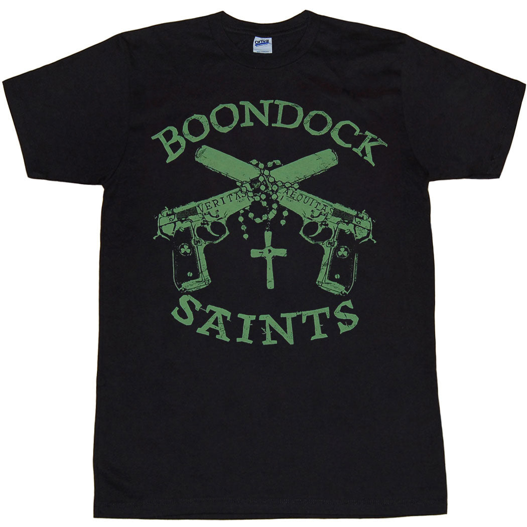 Boondock Saints Guns and Rosary T-Shirt product image 1