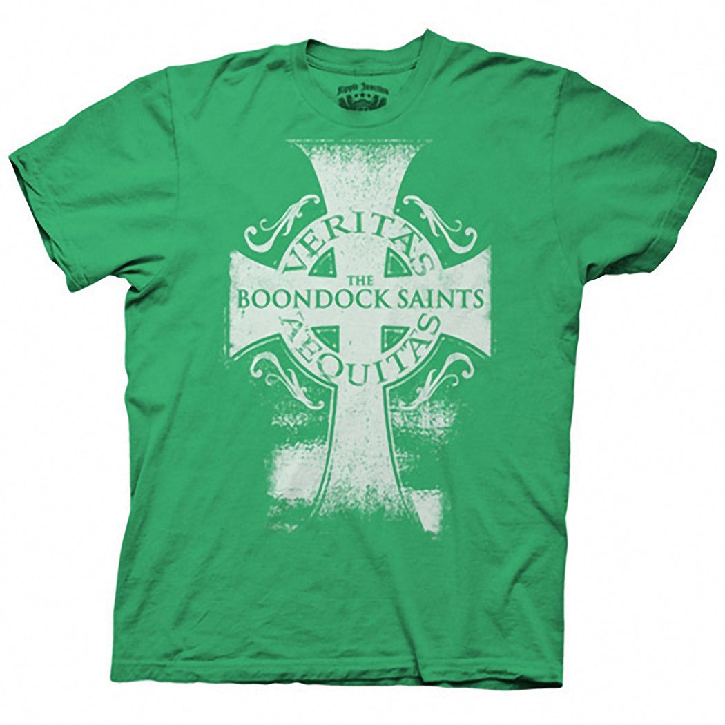 Boondock Saints Veritas Aequitas Cross T-Shirt product image 1