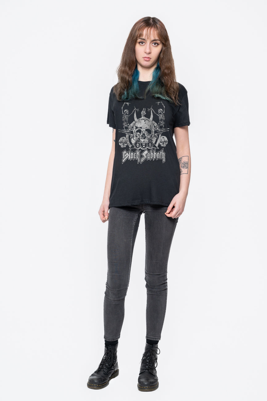 Black Sabbath Dancing skeletons T Shirt product image 2