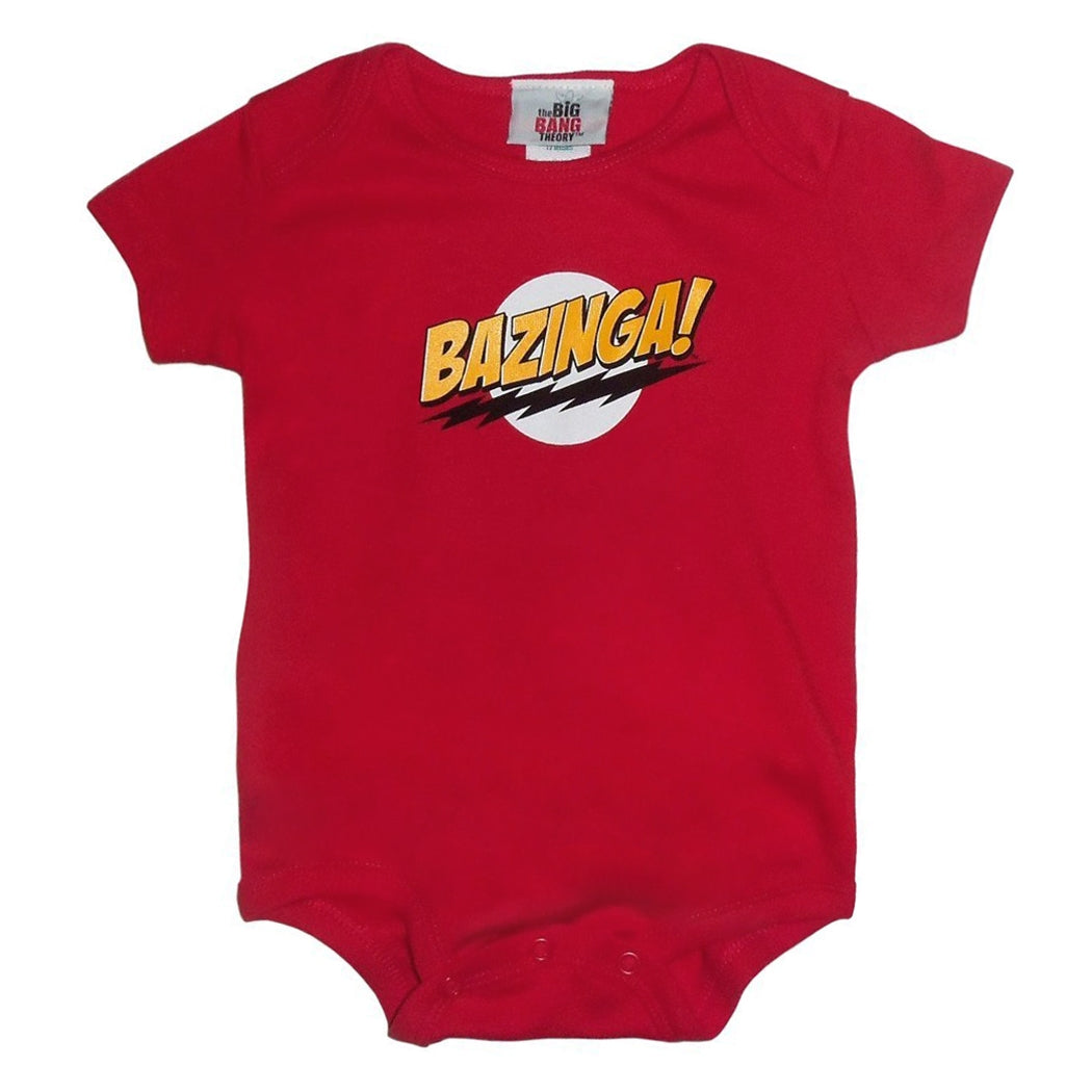 Big Bang Theory Bazinga Onesie Romper