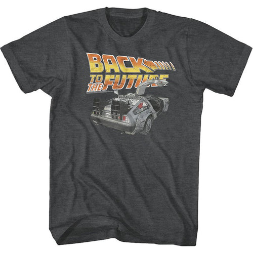 Back To The Future Distressed Delorean T-Shirt product image 1