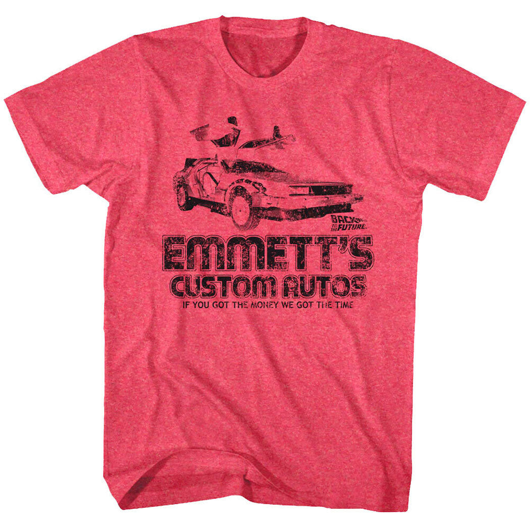 Back To The Future Emmetts Custom Auto T-Shirt product image 1