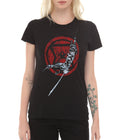 Black Widow Attack Junior Women's T-Shirt product image 1