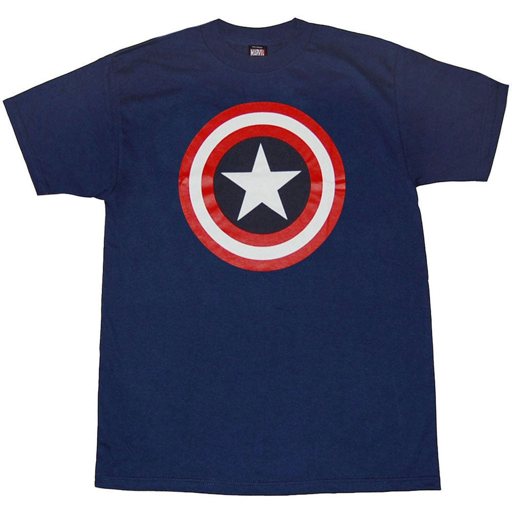 Captain America Classic Logo Adult T-Shirt product image 1