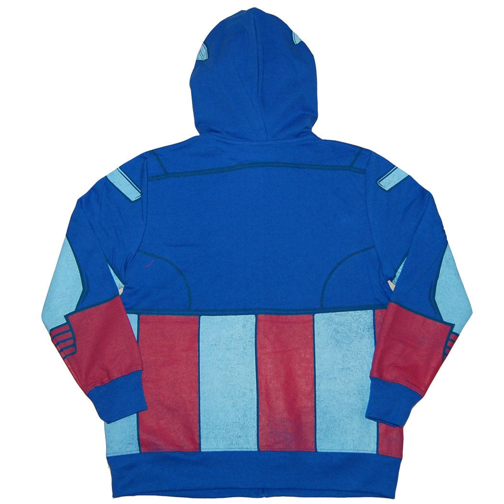 Captain America Costume Youth Kids Hoodie product image 2