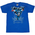 Captain America Action Youth T-Shirt product image 1