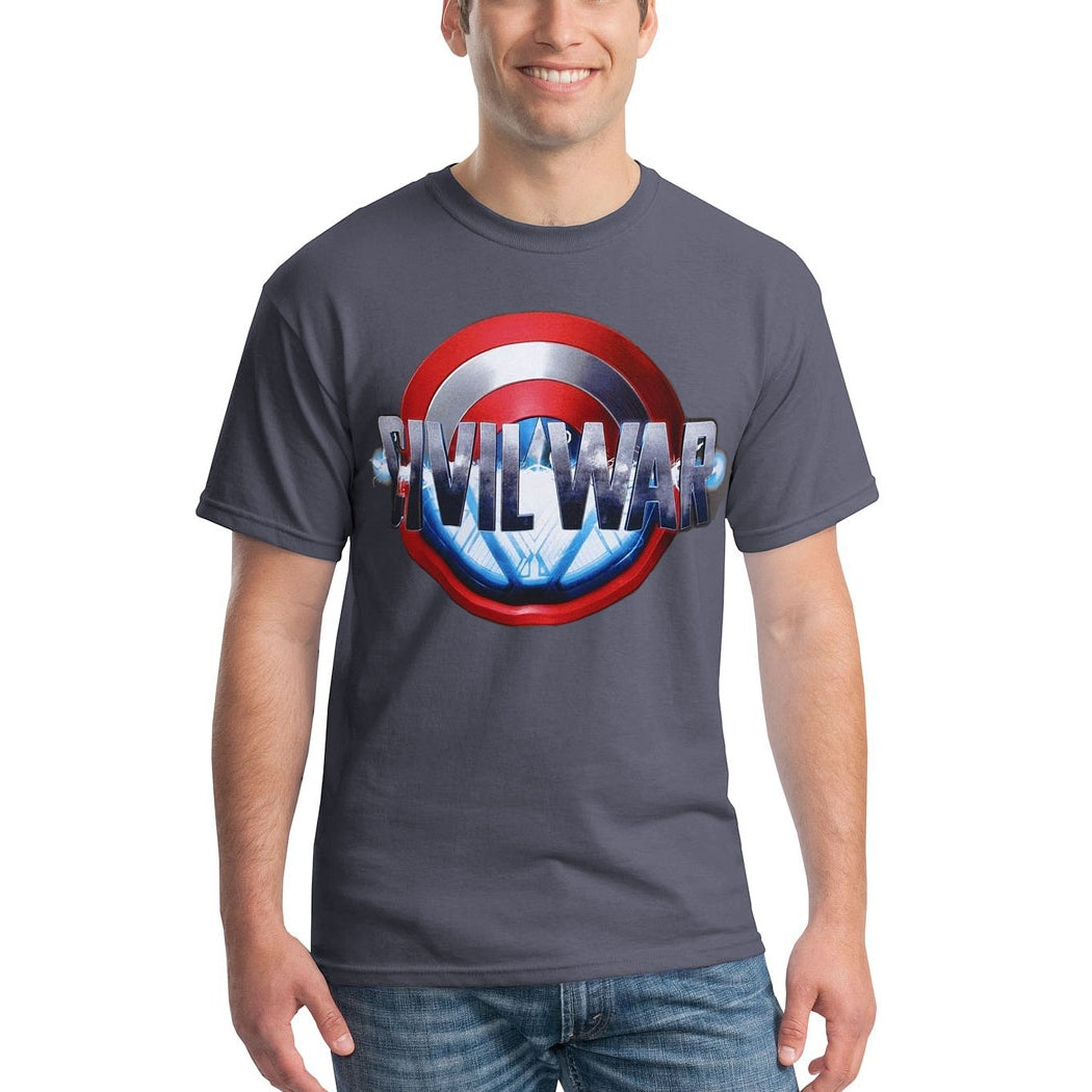 Captain America: Civil War Split Shield T-Shirt product image 1