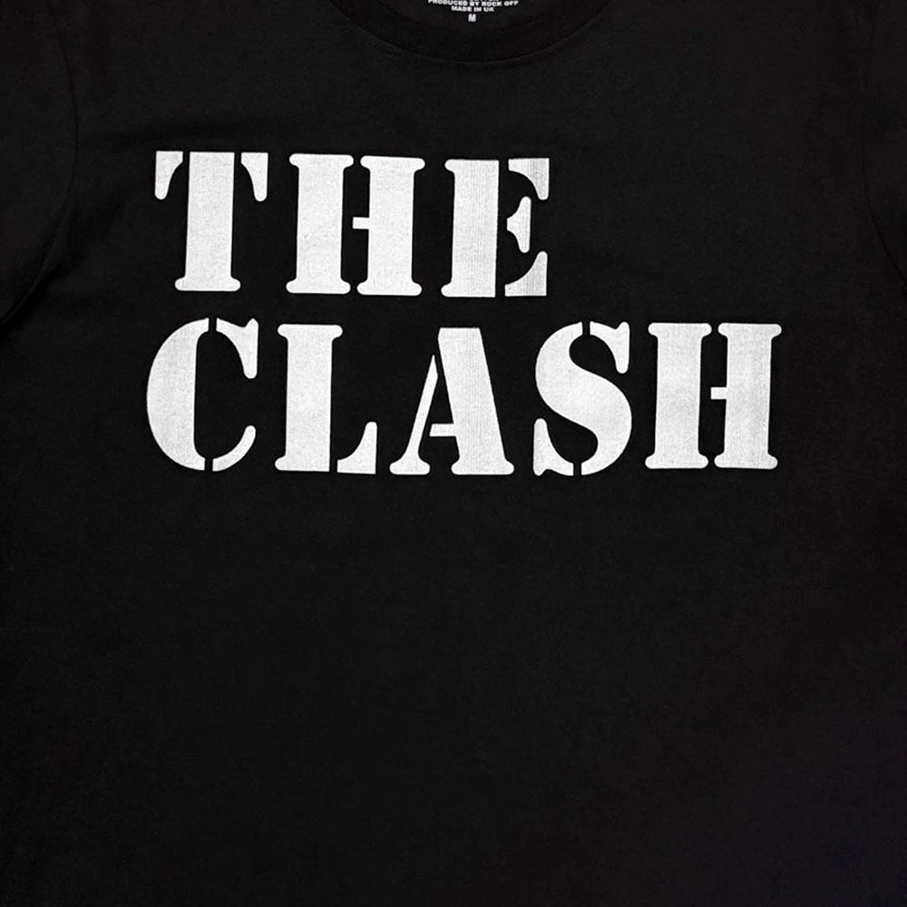 The Clash Stencil Band Logo T Shirt product image 2