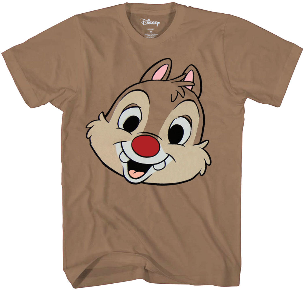 Chip 'N Dale Chipmunk Face T-Shirt product image 1