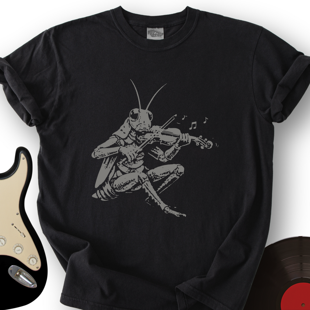 Grasshopper Violinist T-Shirt product image 1