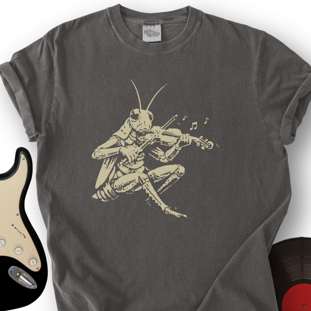 Grasshopper Violinist T-Shirt product image 2